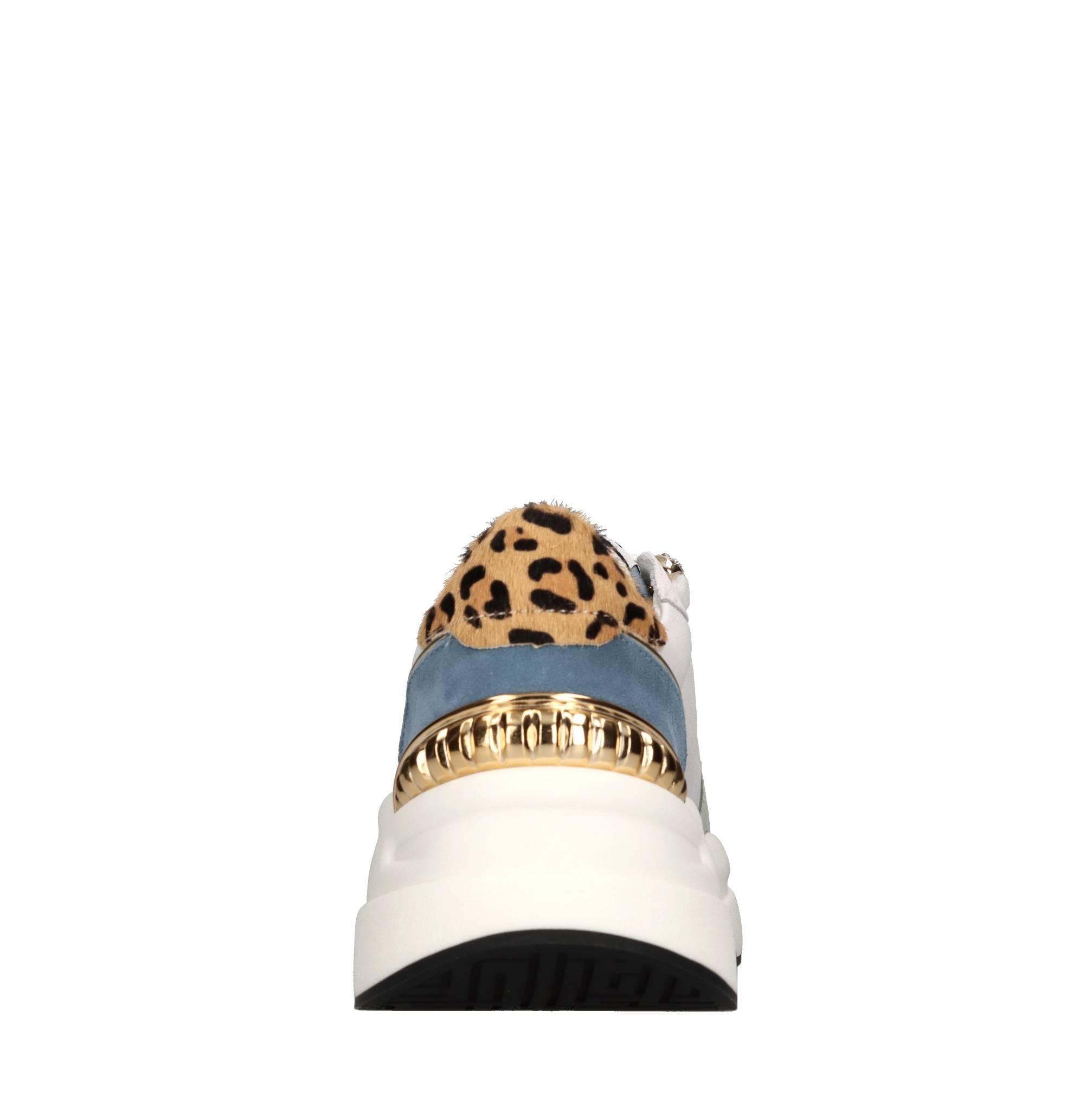 Sneakers in pelle e camoscio 