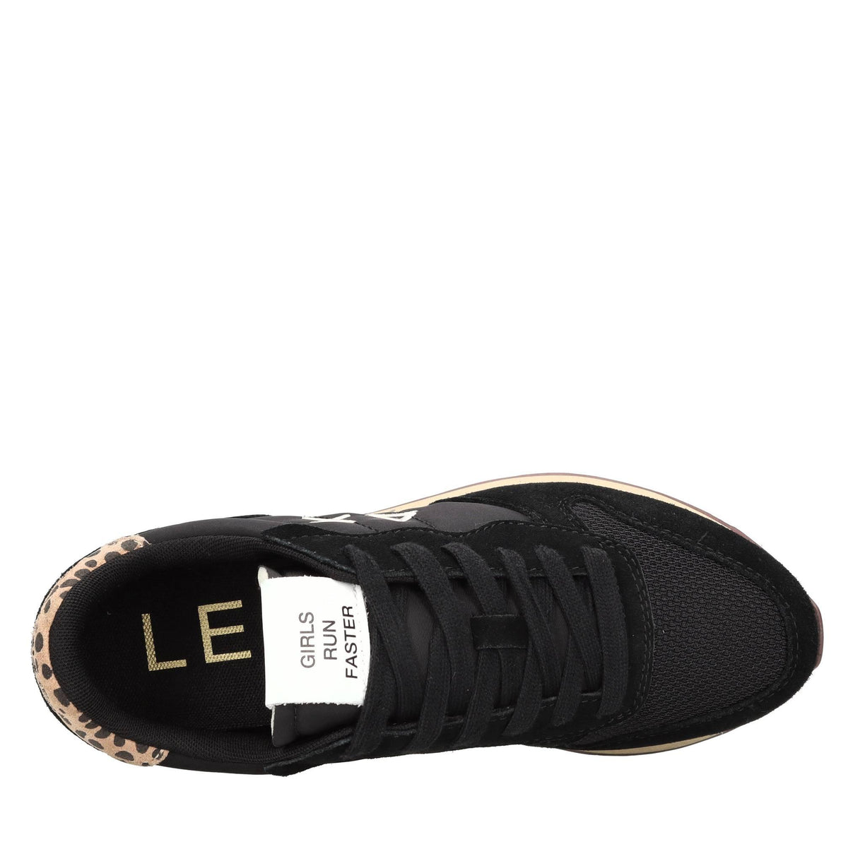Sneakers modello Z44207 SUN68 in pelle scamosciata e tessuto traspirante 