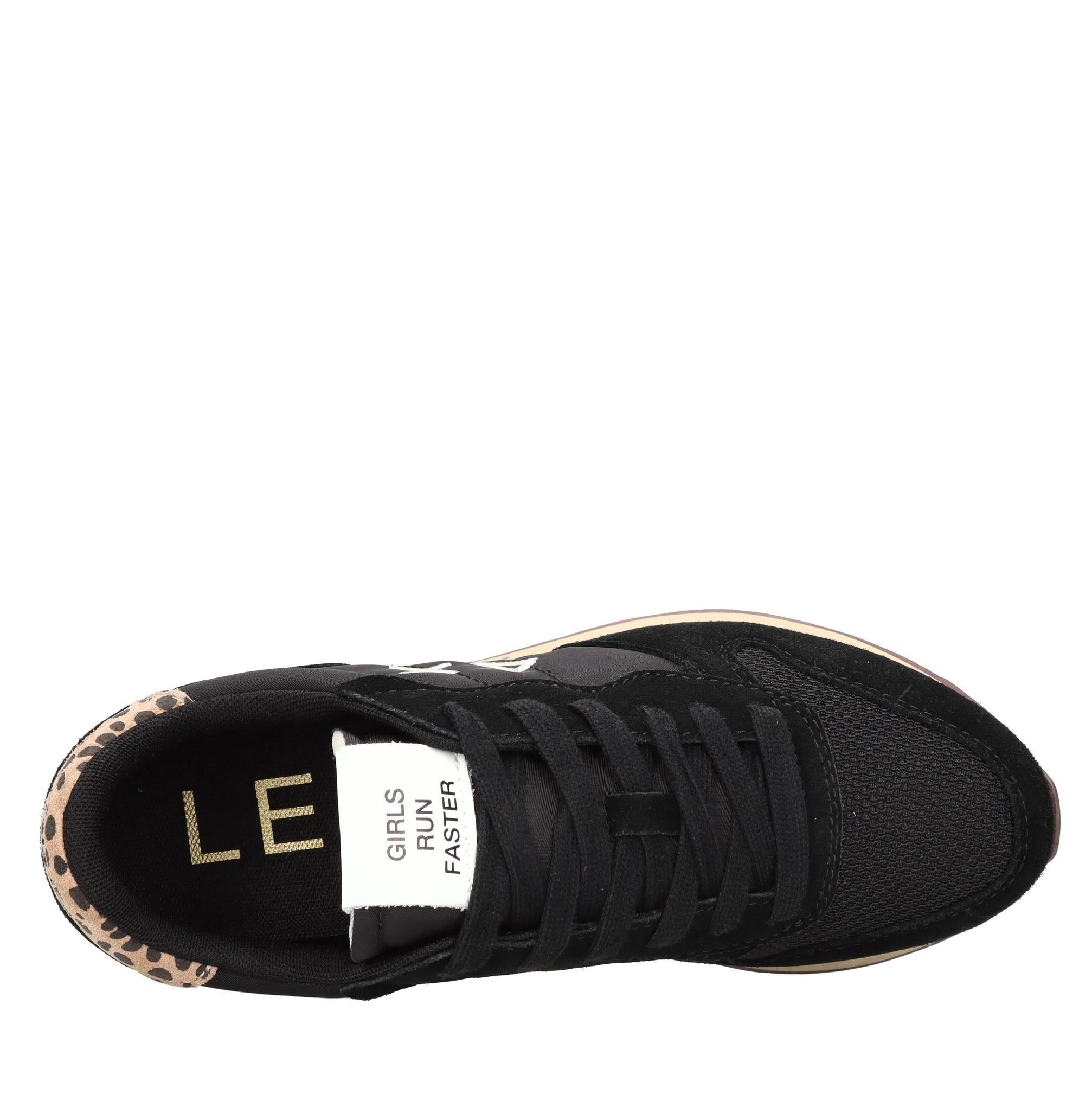 Sneakers modello Z44207 SUN68 in pelle scamosciata e tessuto traspirante 