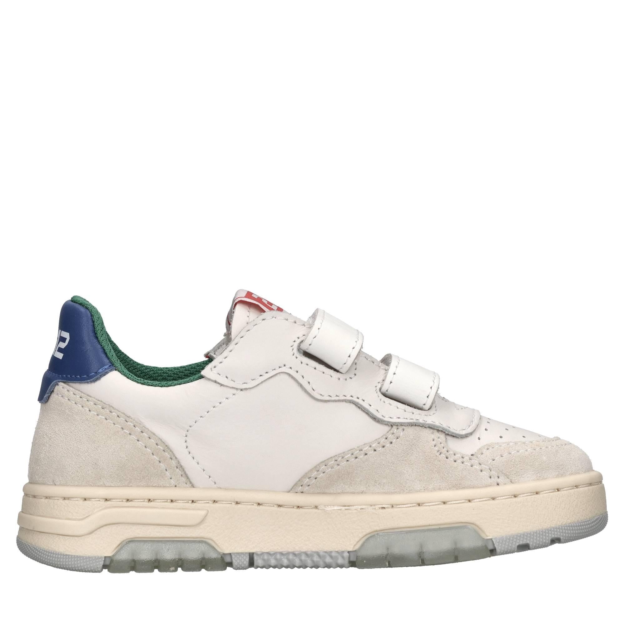 Sneakers in pelle e camoscio 