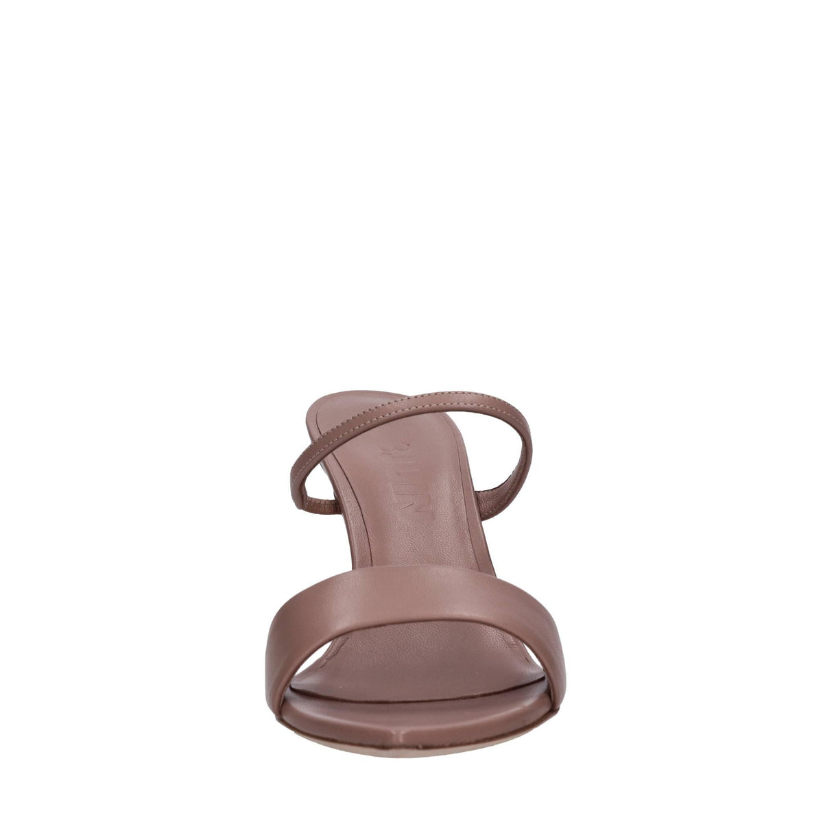 Mules in pelle 