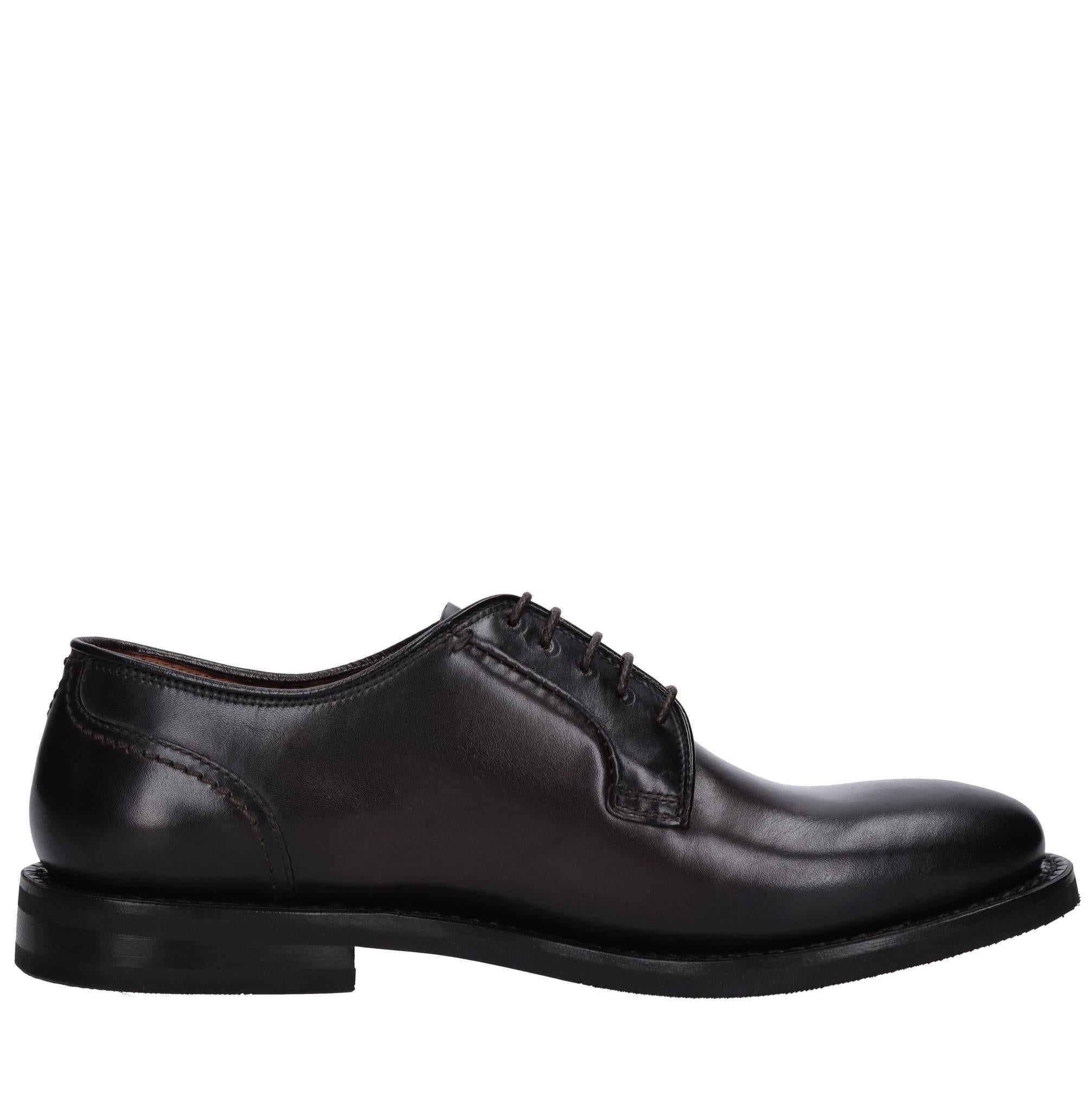 Stringate in pelle 
