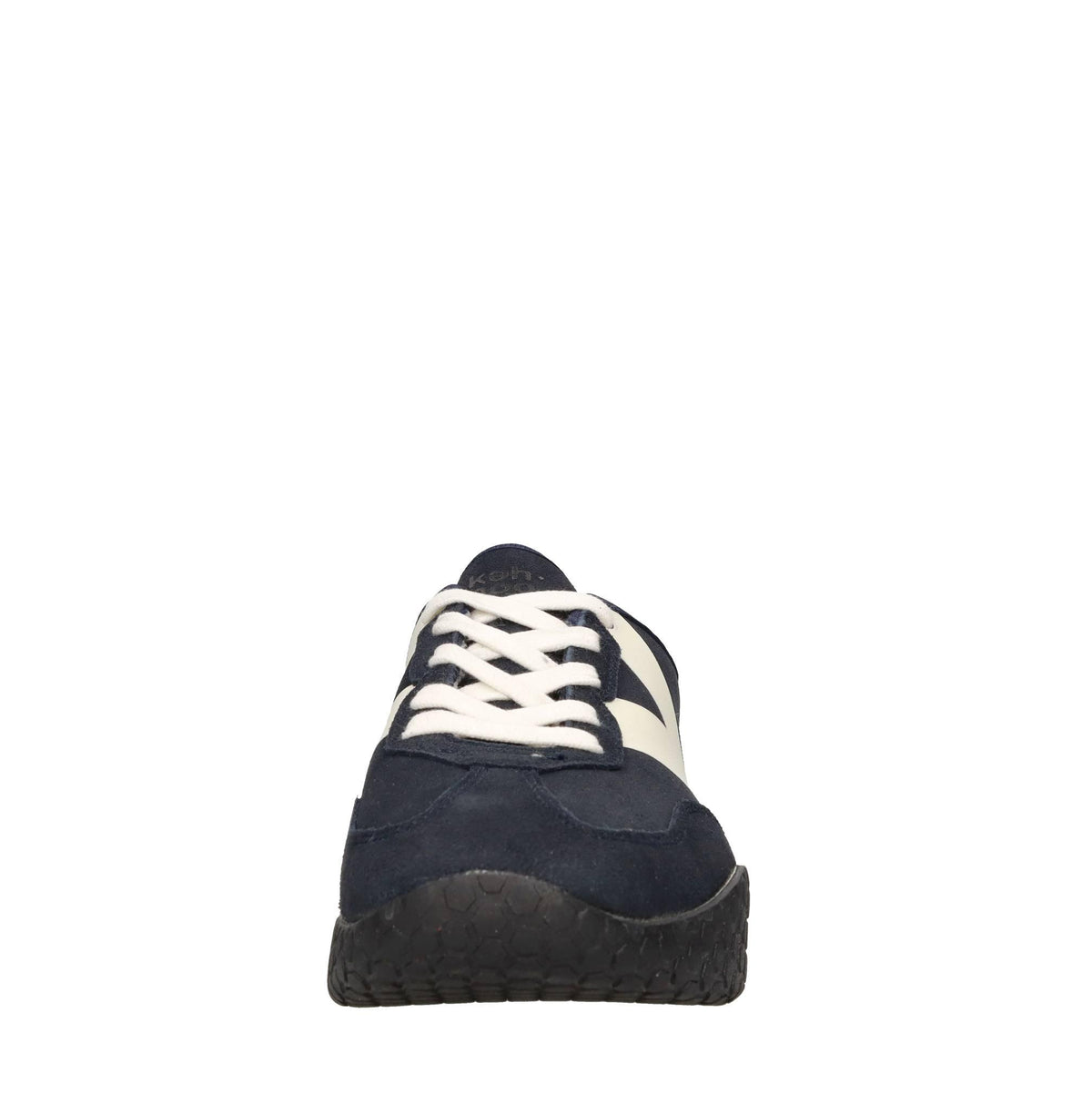 Sneakers in camoscio, tessuto e gomma 