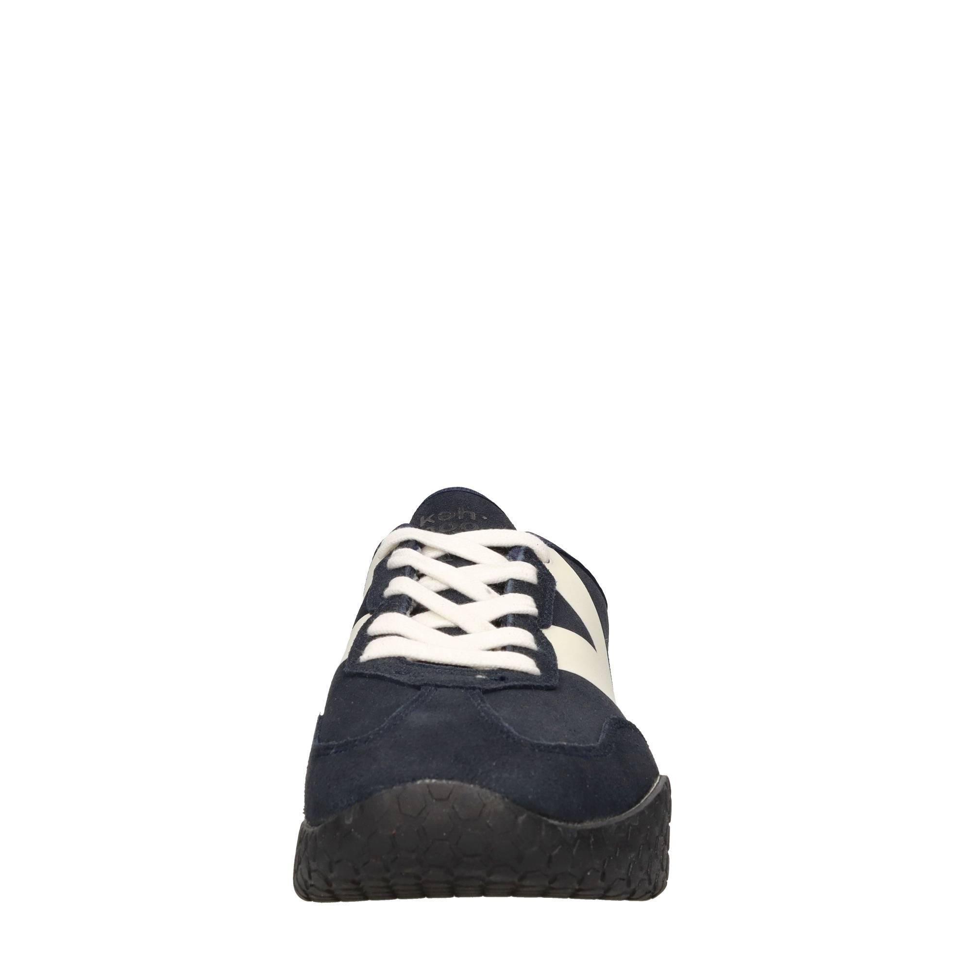 Sneakers in camoscio, tessuto e gomma 