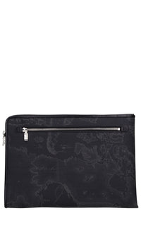 Borsa portadocumenti in pelle ed ecopelle. 