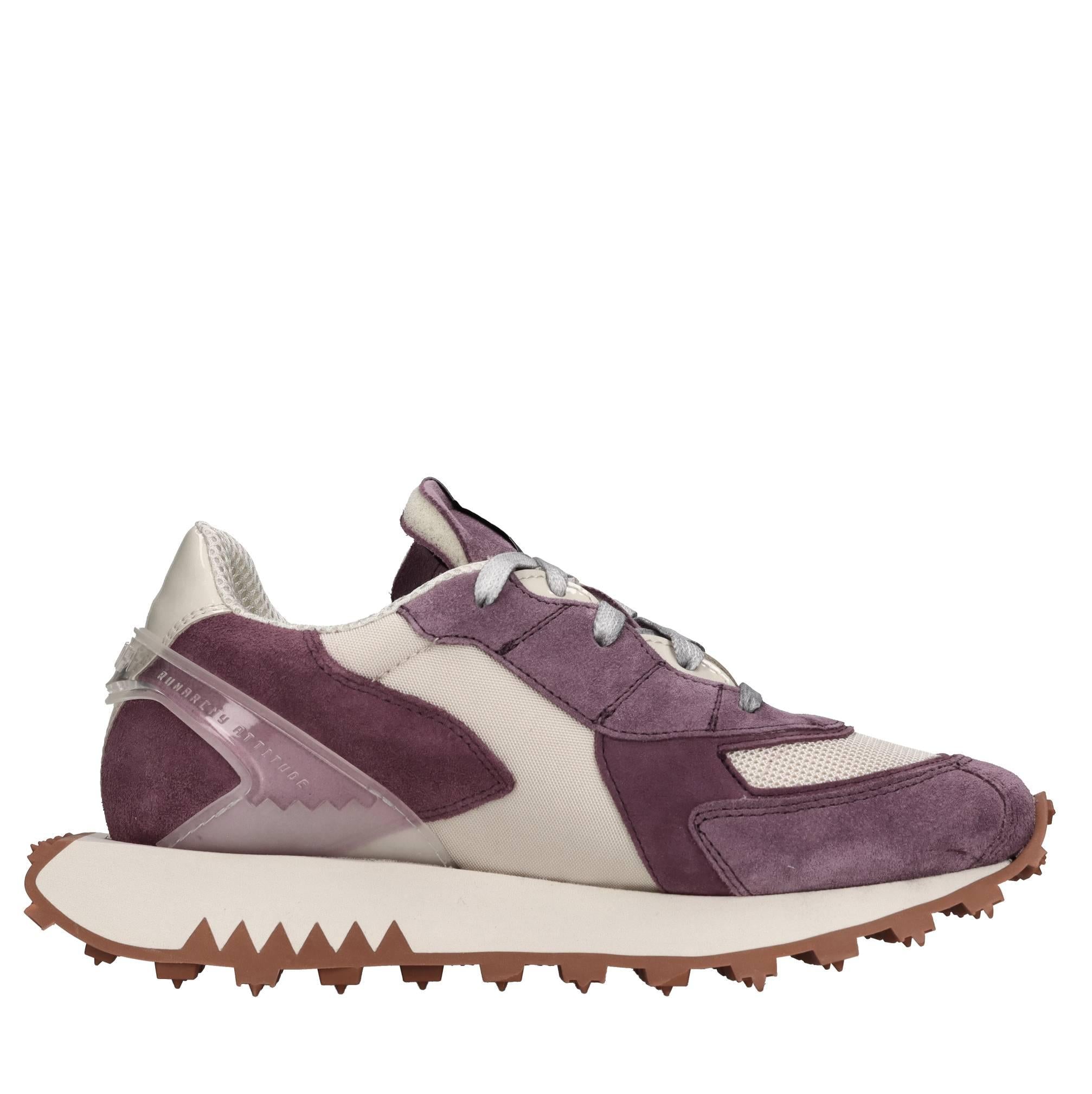 Sneakers modello GRAPE W in camoscio e tessuto 