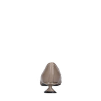 Décolleté in pelle 