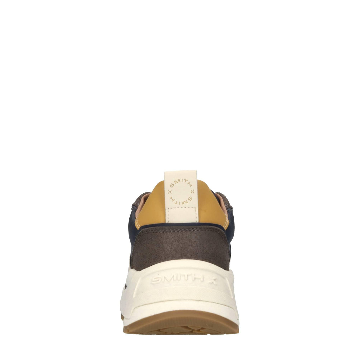 Sneakers in ecopelle e tessuto 