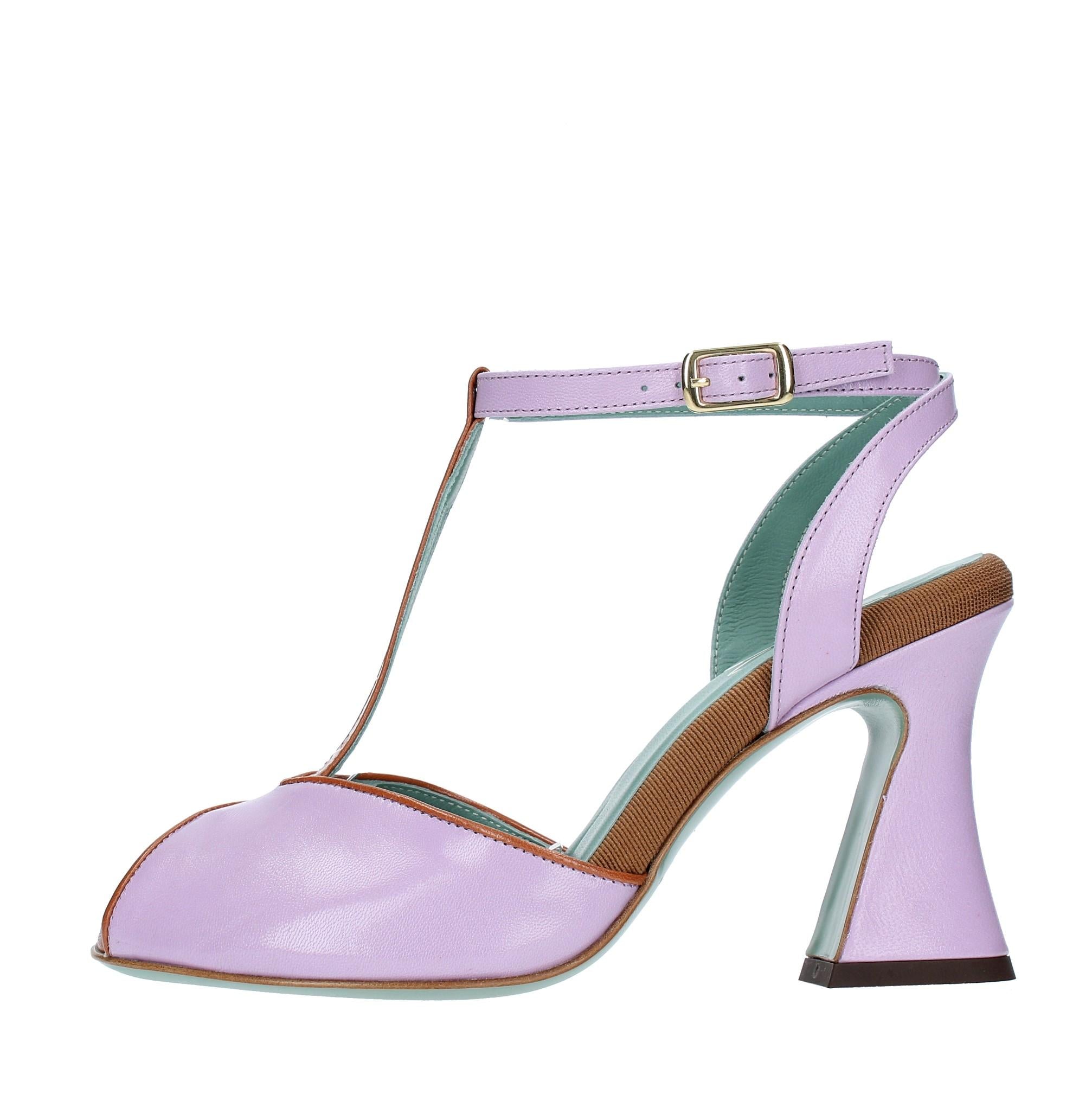 Sandali modello GLOSS in pelle 