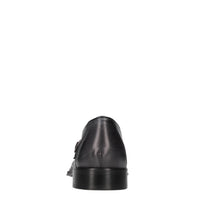 Mocassini doppia fibbia in pelle 