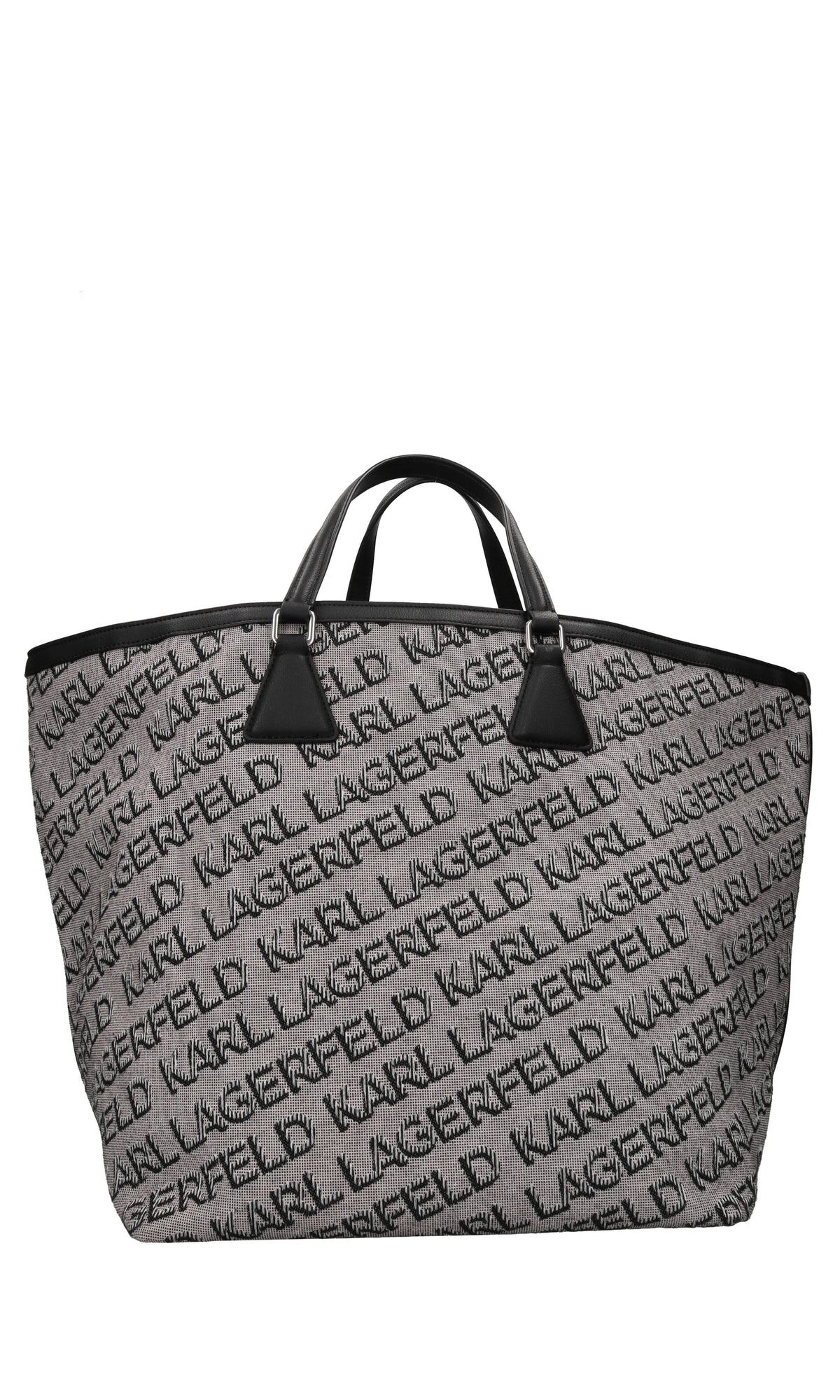 Borsa in tessuto ed ecopelle 