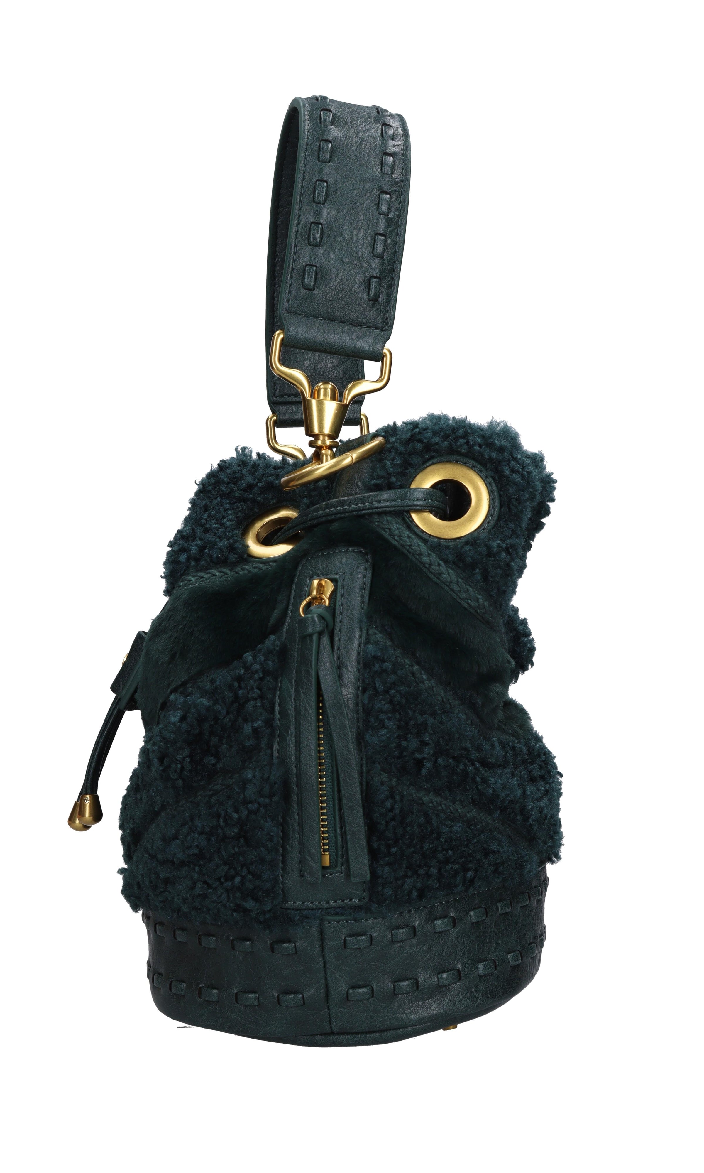 Borsa Space Sheep in ecopelliccia 