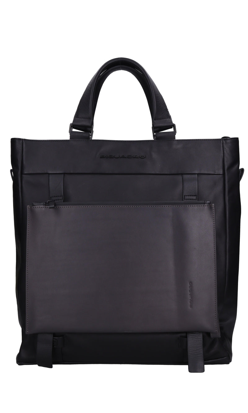 Borsa portadocumenti in pelle 