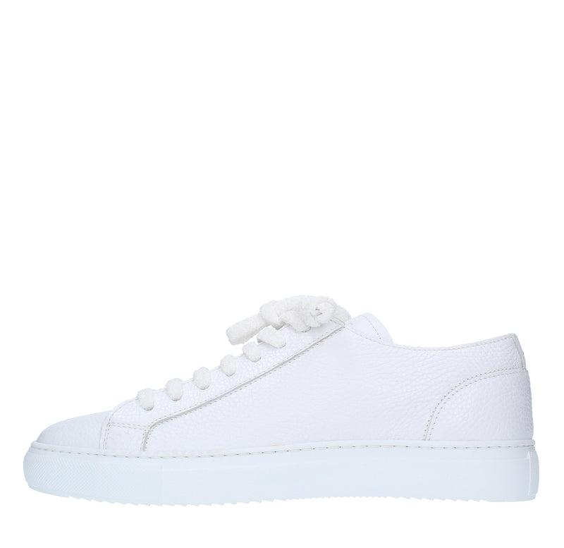 Sneakers in pelle martellata 