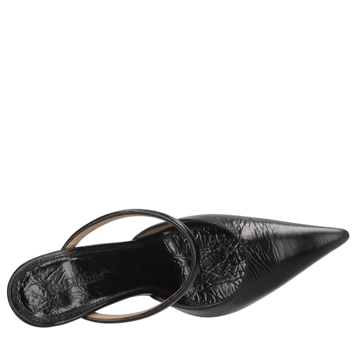 Mules Lollipop Metal in pelle 