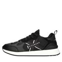 Sneakers in camoscio ed ecopelle 