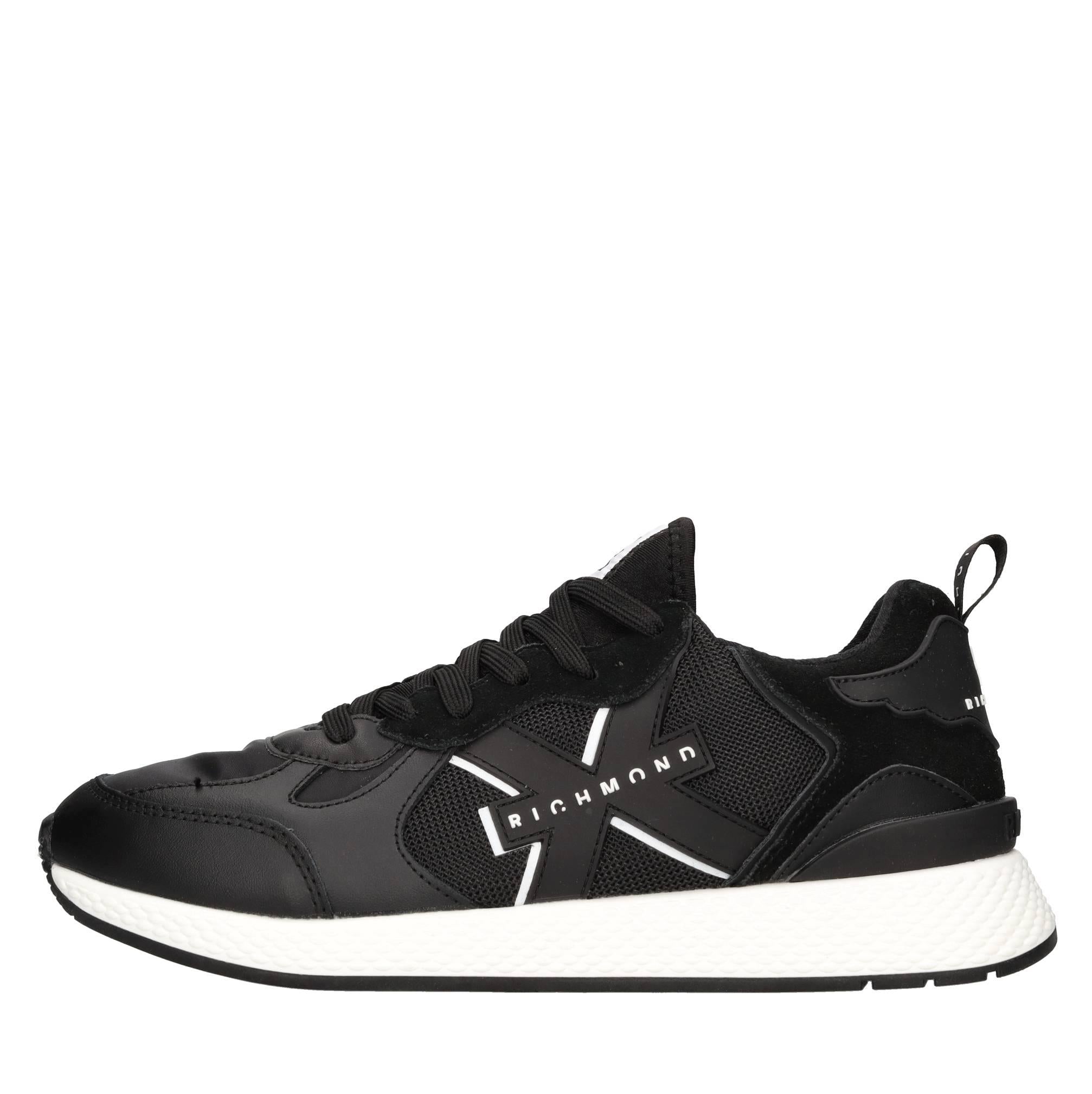 Sneakers in camoscio ed ecopelle 