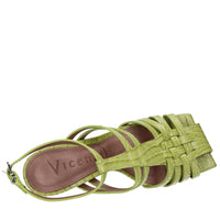 Décoletté slingback in pelle 