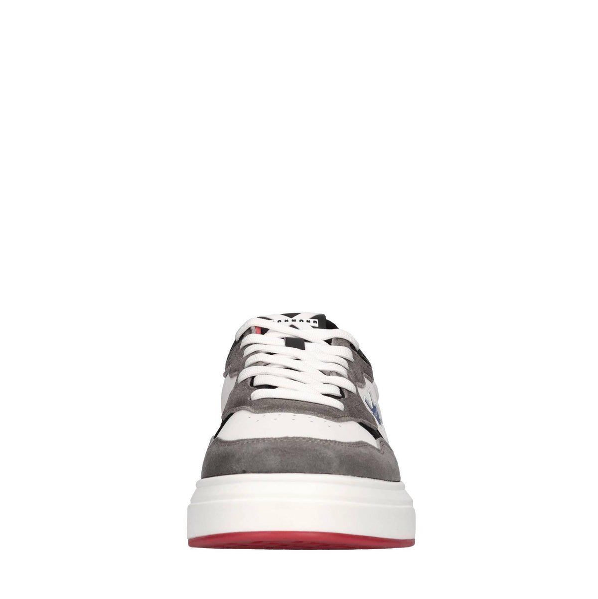 Sneakers in camoscio ed ecopelle 