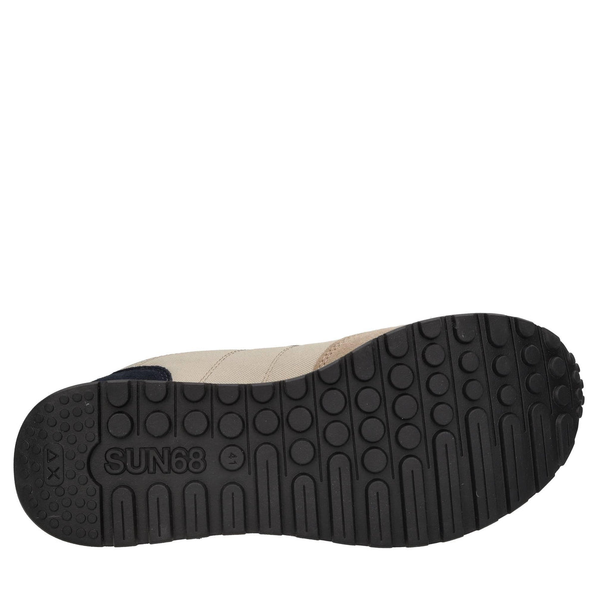 Sneakers modello Z44117 SUN68 in pelle scamosciata e tessuto traspirante 