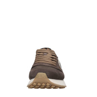 Sneakers Jaki Bicolor in camoscio, tessuto ed ecopelle 