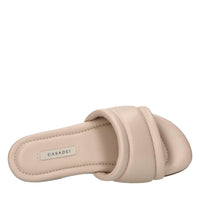Sandali flat in pelle 
