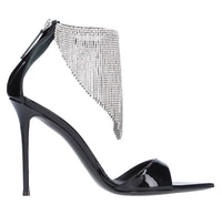 Sandali Intrigo Crystal in vernice e strass 
