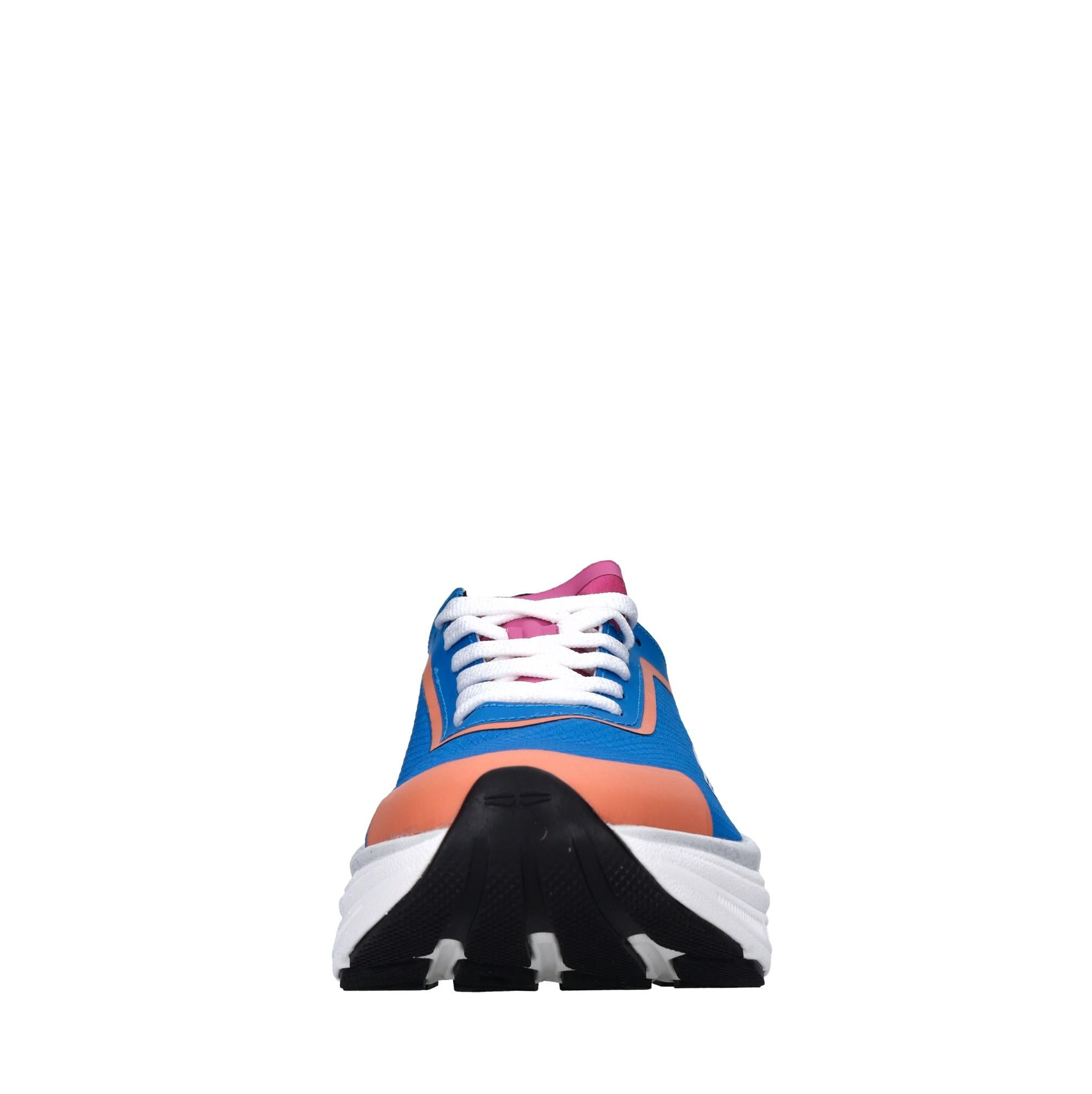Sneakers in ecopelle e tessuto 