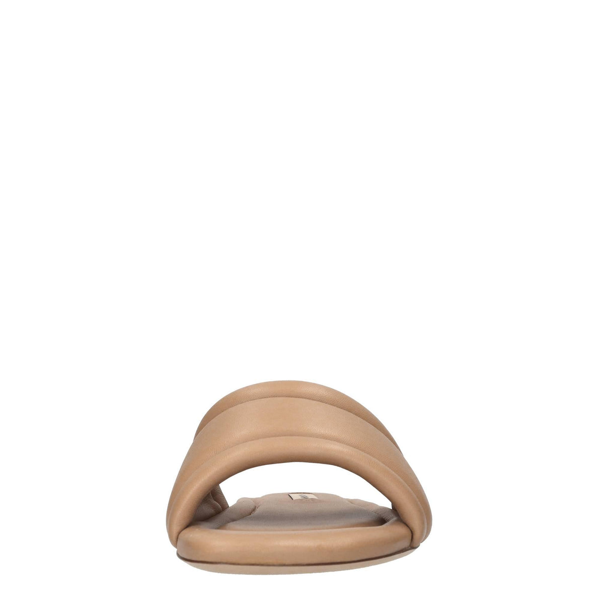 Sandali flat in pelle 