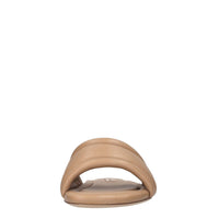 Sandali flat in pelle 