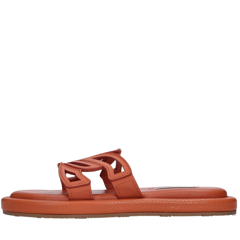 Mules in pelle 