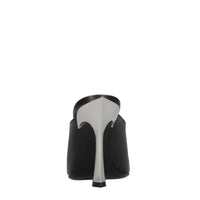 Mules in pelle 