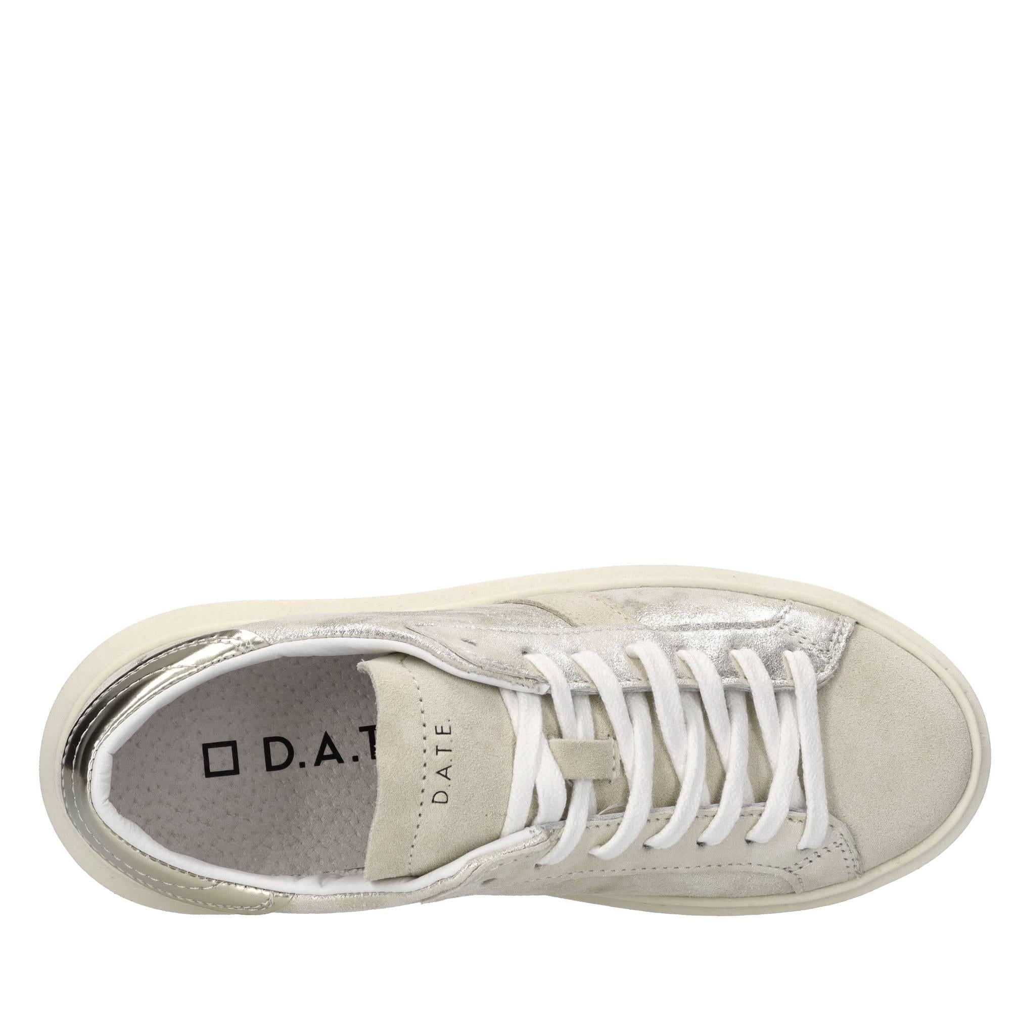 Sneakers in pelle e camoscio 