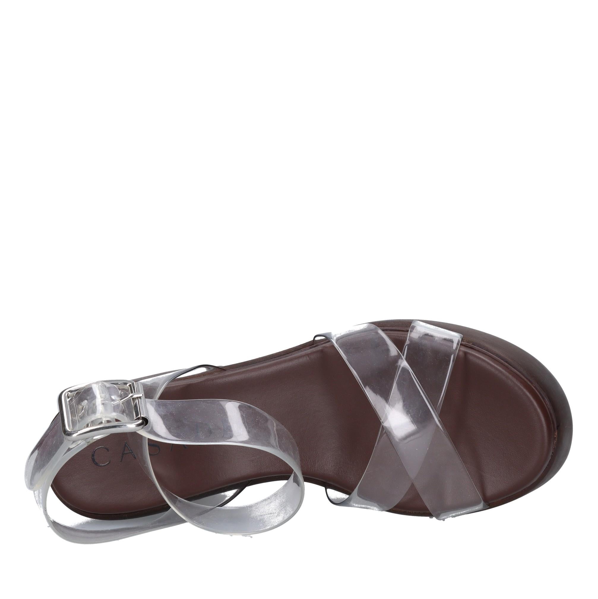 Sandali in plexi 