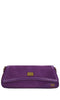 LA CARRIE Irregular leather and suede bag
