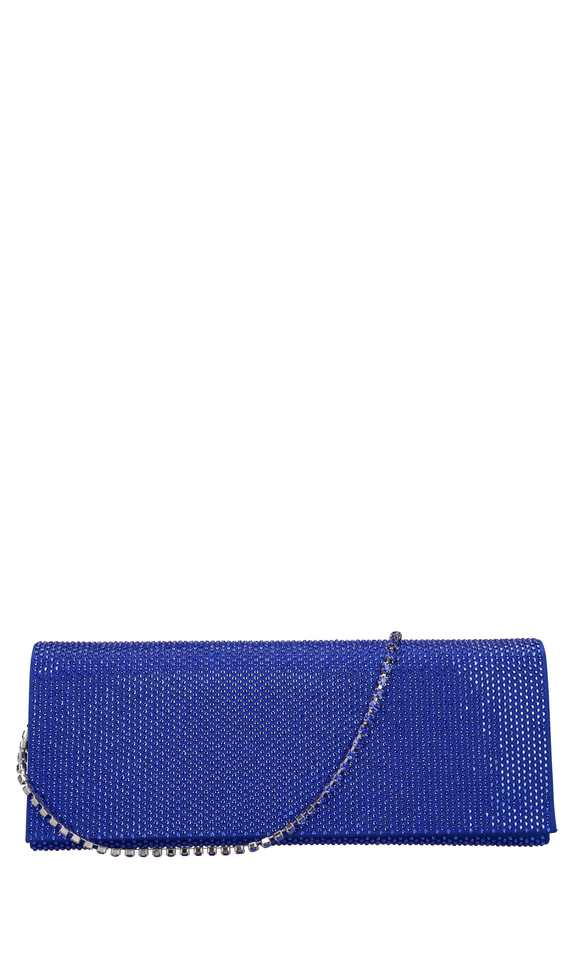 Borsa in raso e strass 