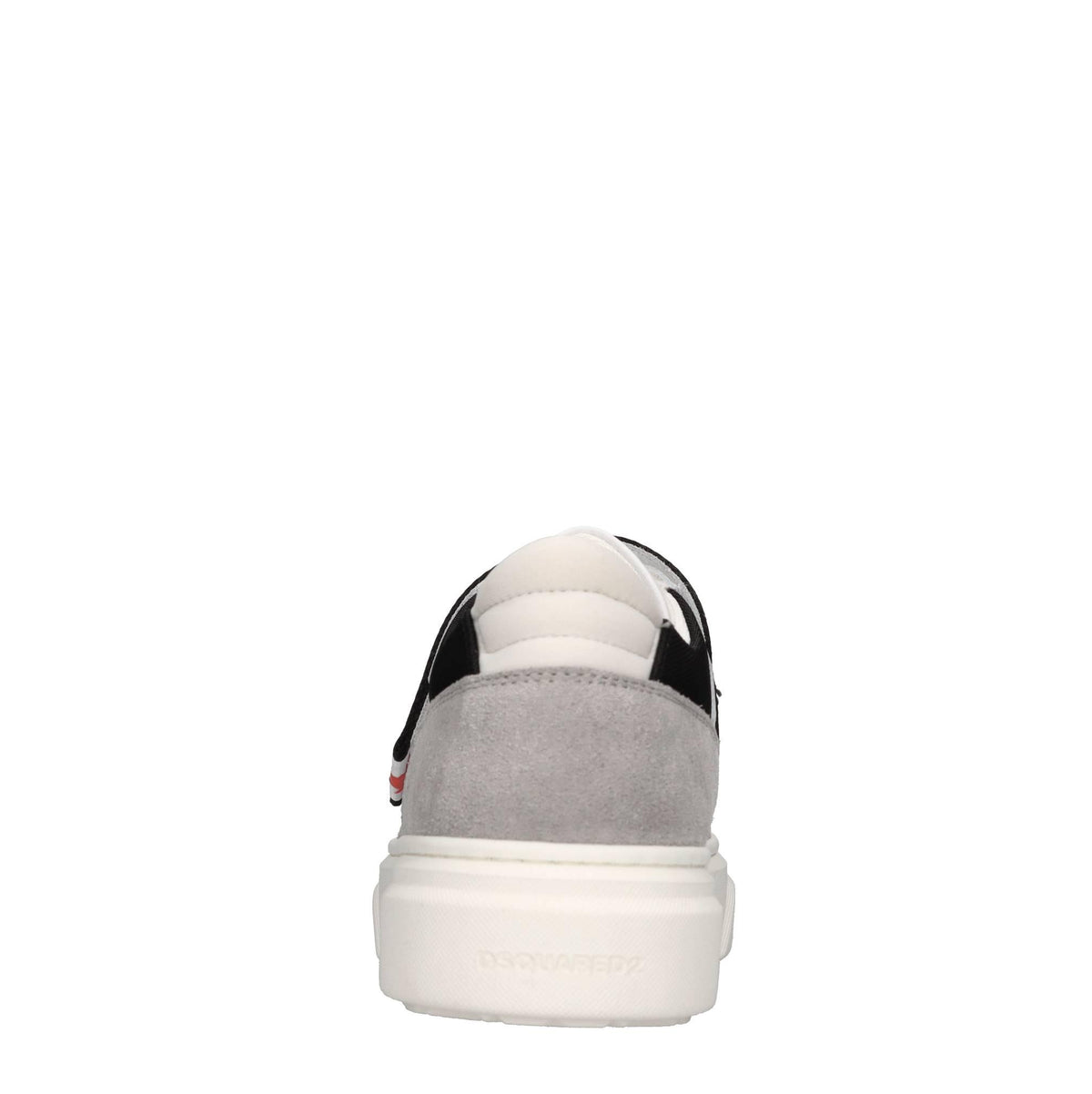 Sneakers in camoscio e tessuto 