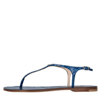 Sandali flat Jurassic in pelle 