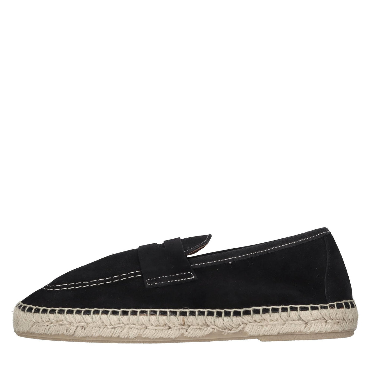 Mocassini espadrillas in camoscio 