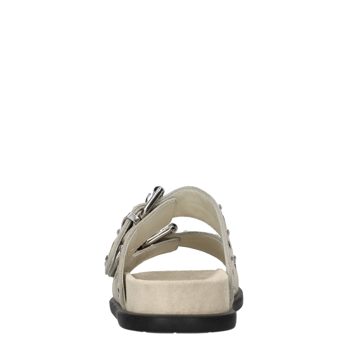 Mules in camoscio e strass 