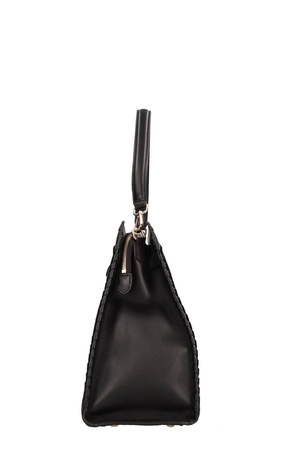 Borsa Monogram in tessuto e pelle 