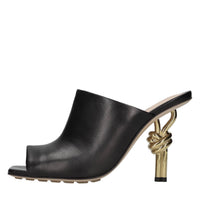 Mules in pelle 