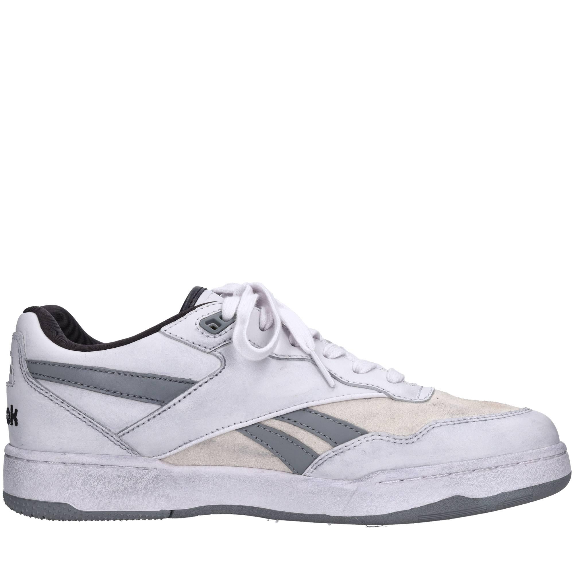 Sneakers in pelle e camoscio 