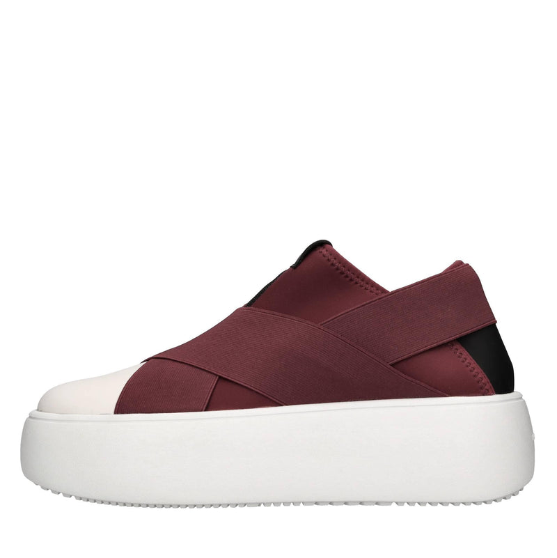 Sneakers in tessuto e gomma 