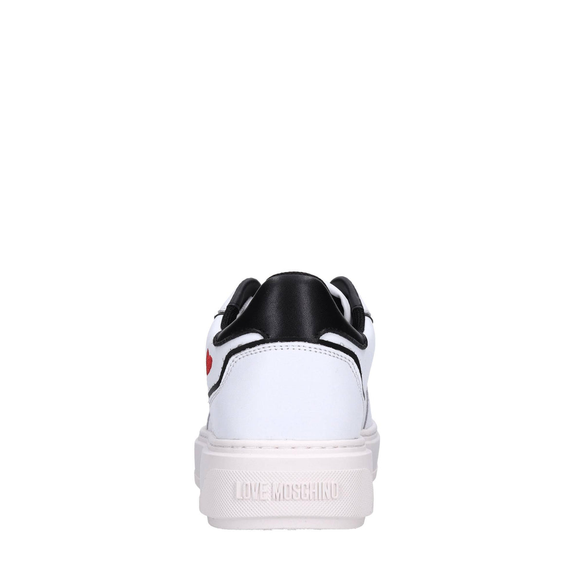 Sneakers in pelle e tessuto 
