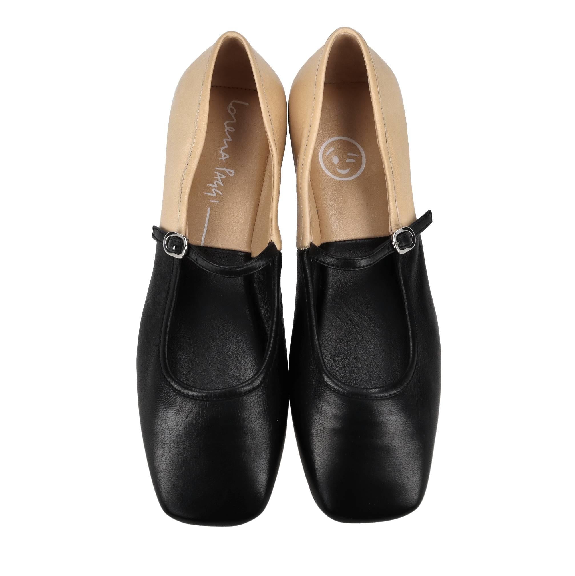 Ballerine in pelle 