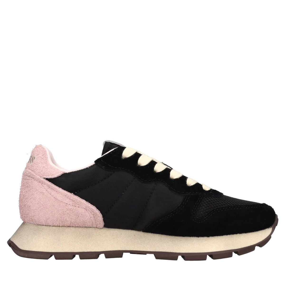 Sneakers Ally Vintage in camoscio e tessuto 