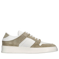Sneakers in pelle e camoscio 