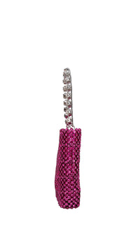 Borsa modello AURORA in tessuto e strass 