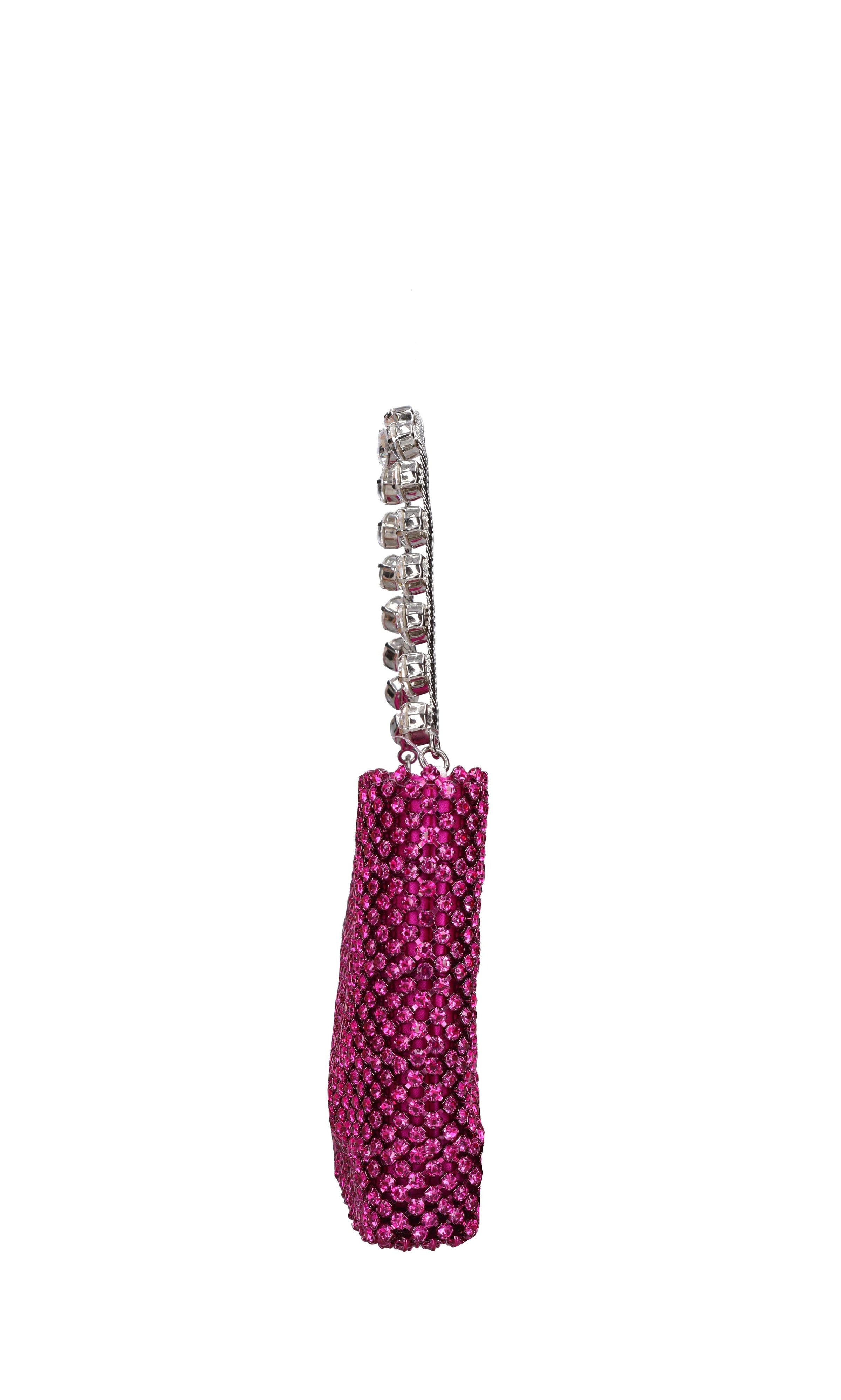 Borsa modello AURORA in tessuto e strass 